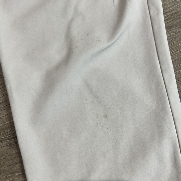 LAFAYETTE 148 BLEECKER TROUSER CROPPED PANTS IN IVORY WOMEN’S Size 0 - Picture 14 of 14